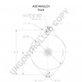 A0014842LCH | PRESTOLITE LEECE NEVILLE | ALTERNATOR A0014842LCH 