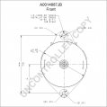 A0014887JB | PRESTOLITE LEECE NEVILLE | ALTERNATOR A0014887JB 