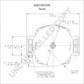 A0014915PA | PRESTOLITE LEECE NEVILLE | ALTERNATOR 12V 320AMP A0014915PA 4915PA