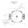 A0014941PGH | PRESTOLITE LEECE NEVILLE | ALTERNATOR 52V 85A PAD MOUNT ALT A0014941PGH A0014941PGH