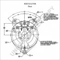 A0015527AA | PRESTOLITE LEECE NEVILLE | ALTERNATOR A0015527AA 