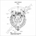 A0017606JA | PRESTOLITE LEECE NEVILLE | ALTERNATOR A0017606JA 