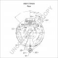 A0017704JA | PRESTOLITE LEECE NEVILLE | ALTERNATOR A0017704JA 