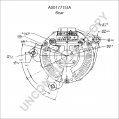 A0017715JA | PRESTOLITE LEECE NEVILLE | ALTERNATOR A0017715JA 