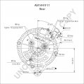 AVI1441F11 | PRESTOLITE LEECE NEVILLE | ALTERNATOR AVI1441F11 