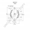 BLD3313 | PRESTOLITE LEECE NEVILLE | ALTERNATOR BLD3313 