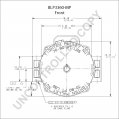 BLP3360-MP | PRESTOLITE LEECE NEVILLE | ALTERNATOR BLP3360-MP 