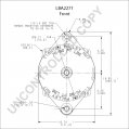 LBA2271 | PRESTOLITE LEECE NEVILLE | ALTERNATOR LBA2271 