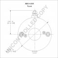 MBJ-6304 | PRESTOLITE LEECE NEVILLE | SILNIK [12V] MBJ-6304 