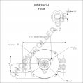 MDP3941H | PRESTOLITE LEECE NEVILLE | ALTERNATOR MDP3941H 