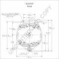 SCJ3147 | PRESTOLITE LEECE NEVILLE | ALTERNATOR SCJ3147 