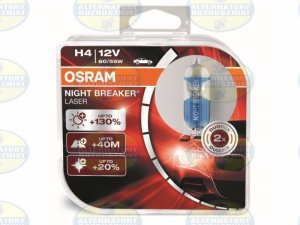 64193NBL | OSRAM | ŻARÓWKI OSRAM H4 NIGHT BREAKER LASER 64193NBL 