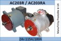 AC203 | PRESTOLITE LEECE NEVILLE | ALTERNATORY Z SERII AC203R / AC203RA 24v 115A/180A AC203 AC203RA