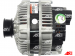 A3272 | AUTO STARTER | Alternator A3272 