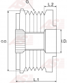 AFP6015(V) | AUTO STARTER | Koło pasowe ze sprzęgłem jednokierunkowym AFP6015(V) 