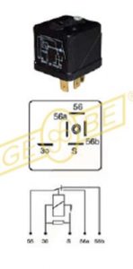 9.9123.1 | IKA - GEBE | Latching Relay 12V, 25A mechanical 9.9123.1 