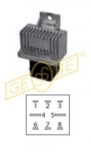 9.9200.1 | IKA - GEBE | Preheating Relay 12V, 9.9200.1 