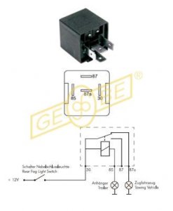 9.9294.1 | IKA - GEBE | Current Relay 12V, 21W, w. clamp 9.9294.1 