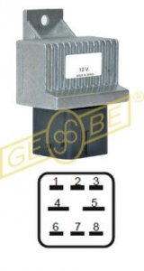 9.9409.1 | IKA - GEBE | Preheating Relay 12V, 9M5Q12A343AA 9.9409.1 