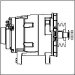 1277A730 | PRESTOLITE LEECE NEVILLE | ALTERNATOR [PL][24V][155A]  1277A730 