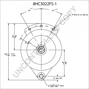 8HC3022FS-1 | PRESTOLITE LEECE NEVILLE | ALTERNATOR 8HC3022FS-1 