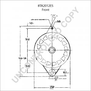 8TA2012ES | PRESTOLITE LEECE NEVILLE | ALTERNATOR 8TA2012ES 