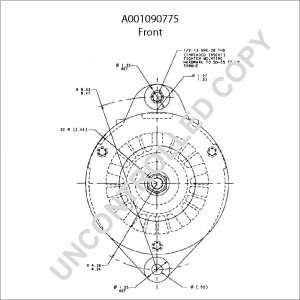 A001090775 | PRESTOLITE LEECE NEVILLE | ALTERNATOR A001090775 