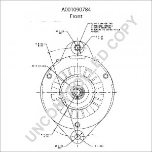 A001090784 | PRESTOLITE LEECE NEVILLE | ALTERNATOR A001090784 