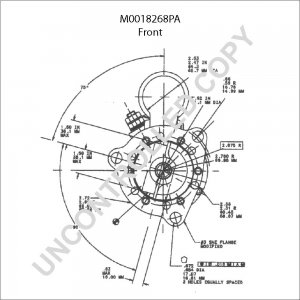 M0018268PA | PRESTOLITE LEECE NEVILLE | ROZRUSZNIK M0018268PA 