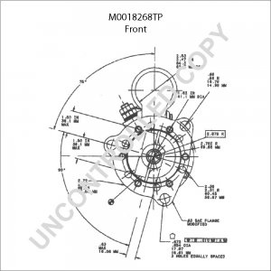 M0018268TP | PRESTOLITE LEECE NEVILLE | ROZRUSZNIK M0018268TP 