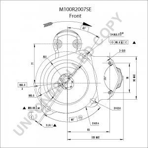 M100R2007SE | PRESTOLITE LEECE NEVILLE | ROZRUSZNIK M100R2007SE 