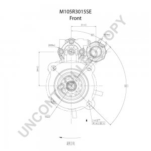 M105R3015SE | PRESTOLITE LEECE NEVILLE | M105 24V 7,5 ROZRUSZNIK M105R3015SE M105415