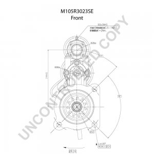 M105R3023SE | PRESTOLITE LEECE NEVILLE | ROZRUSZNIK M105R3023SE 