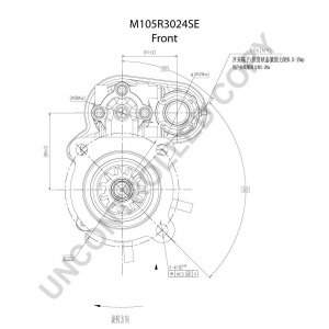 M105R3024SE | PRESTOLITE LEECE NEVILLE | ROZRUSZNIK M105R3024SE 