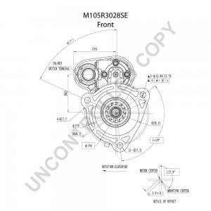 M105R3028SE | PRESTOLITE LEECE NEVILLE | ROZRUSZNIK M105R3028SE 