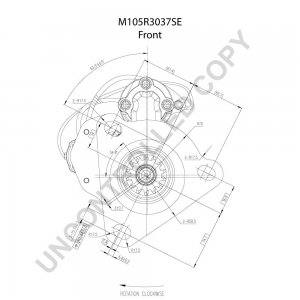 M105R3037SE | PRESTOLITE LEECE NEVILLE | ROZRUSZNIK M105R3037SE 