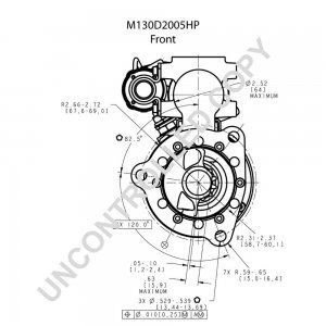 M130D2005HP | PRESTOLITE LEECE NEVILLE | ROZRUSZNIK M130D2005HP 