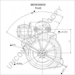 M93R3006SE | PRESTOLITE LEECE NEVILLE | ROZRUSZNIK M93R3006SE 