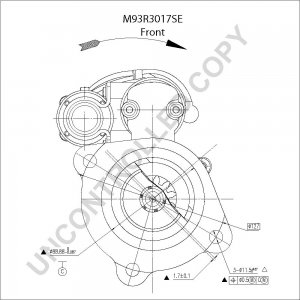 M93R3017SE | PRESTOLITE LEECE NEVILLE | ROZRUSZNIK M93R3017SE 