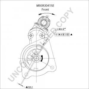 M93R3041SE | PRESTOLITE LEECE NEVILLE | ROZRUSZNIK M93R3041SE 