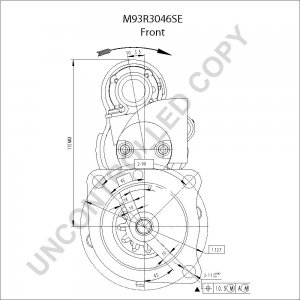 M93R3046SE | PRESTOLITE LEECE NEVILLE | ROZRUSZNIK M93R3046SE 