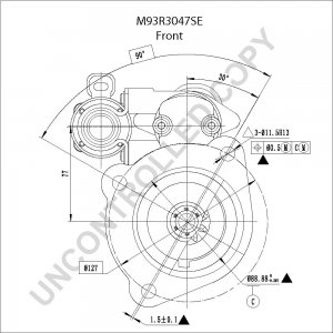 M93R3047SE | PRESTOLITE LEECE NEVILLE | ROZRUSZNIK M93R3047SE 