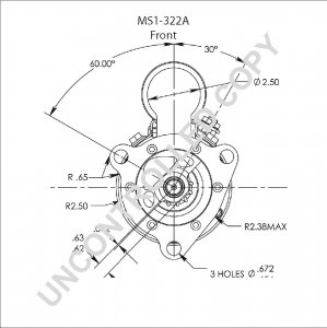 MS1-322A | PRESTOLITE LEECE NEVILLE | ROZRUSZNIK MS1-322A 