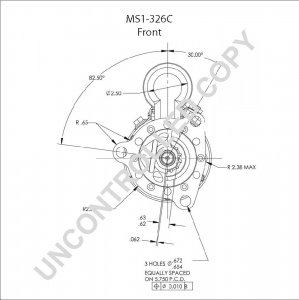 MS1-326C | PRESTOLITE LEECE NEVILLE | ROZRUSZNIK MS1-326C 