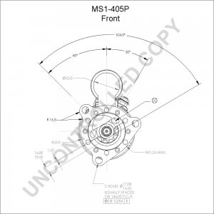 MS1-405P | PRESTOLITE LEECE NEVILLE | ROZRUSZNIK MS1-405P 