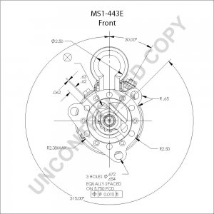 MS1-443E | PRESTOLITE LEECE NEVILLE | ROZRUSZNIK MS1-443E 