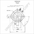 ROZRUSZNIK [PL] OE. PRESTOLITE 1327A121 [12V][3.6kW]  1327A121 S115A-12-15M