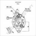 20130104 | PRESTOLITE LEECE NEVILLE | ALTERNATOR 12V 70A TOYOTA HILUX 20130104 20130104