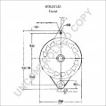 8TA2012E | PRESTOLITE LEECE NEVILLE | ALTERNATOR 8TA2012E 