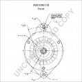 A001090778 | PRESTOLITE LEECE NEVILLE | ALTERNATOR A001090778 